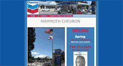 Desktop Screenshot of mammothchevron.com
